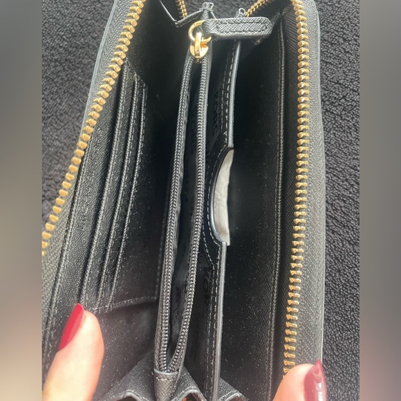 Michael Kors Black Leather Wallet - Picture 3 of 5